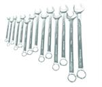 14pc SAE Hi Polish Combntn Wrench Set 3/8^ - 1-1/4^