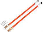 36^ Snow Plow Guide Orange Screw Type 2pk (1308110)