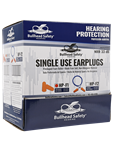 Bullhead Foam Earplugs, Uncorded 200pair/box