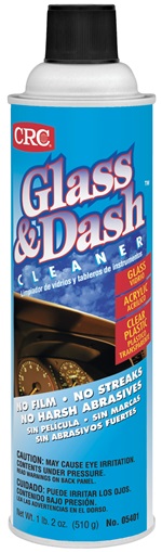 crc glass and dash cleaner