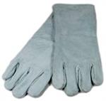 Grey Economy Leather Welding Gloves 15 1/2^ LongUSE SUB