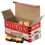 MIlton Re-usable Brass 1/4^ Hose Mender 10pc