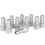 Milton 1/4^ Female Plug P-Style 10pc