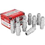 Milton 1/4^ Male Plug P-Style 10pc