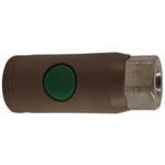 Milton Push Button Safety Coupler ^T^  1/4npt