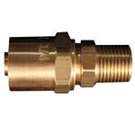 Milton Re-usable Brass Hose Fitting 3/8npt 5pc