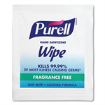 Purell (Gojo) Premoistened Sanitizing Hand Wipes Individually Wrapped 5x7 1000pc