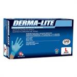 SAS Derma-Lite Powered Nitrile Glove lg 100pc 5 mil