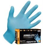 SAS Dermalite Nitrile Gloves PF small 100pc 5 mil