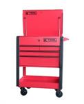 Tool Cart Locking Drawer, Red