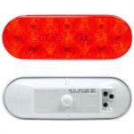 VSM LED S/T/T Lamp Oval  red