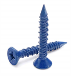 1/4 X 3 3/4 FH Blue Concrete Screws