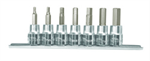 Hex Bit Set 3/8 Dr Met 7 Pc.