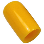 Pico 3/8^ Yellow Vnyl Cap 10pc