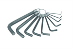 Hex Key Set Ring 1/16in - 3/8in