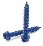 3/16  X 1 1/4 HWH Blue Concrete Screws