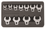 Gearwrench Crowsfoot Wrench Set, 3/8 Drive SAE, 11Pc