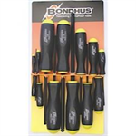 Bondhus Hex (1/16 - 3/8) Screwdriver Set 13pc