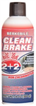 2+2 Non-Chlor. Brake Cleaner,Aerosol, 14 oz., 46 S