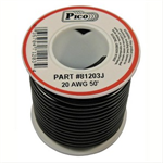 Pico 20 GA Blk Prmry Wire 50'pc