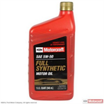 Motorcraft 5w50 Synthetic Oil 12/1qt