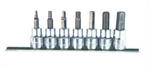 Hex Bit 3/8 Dr Std 7 Pc.