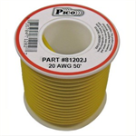 Pico 20 GA Yel Prmry Wire 50'pc