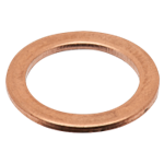 1/2^(M12) Copper Oil Drain Plug Gasket (10)