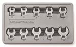 Gearwrench Crowsfoot Wrench Set, 3/8 Dr. Metric, 10pc