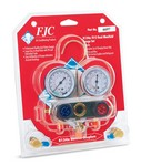 FJC R134A/R22 Aluminum Manifold Gauge Set