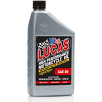 Lucas 50 wt. Motorcycle Oil qt