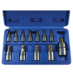 ATD 12pc 5-Lobe Tamper Resistant Star Plus Bit Socket Set